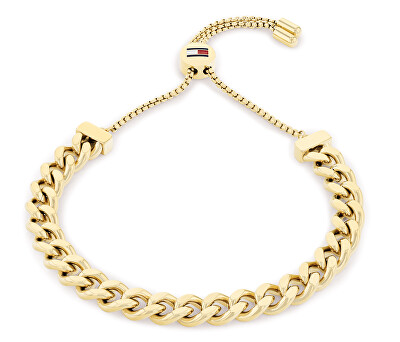 Tommy Hilfiger - Slušivý pozlacený náramek Sliding Chains 2780776