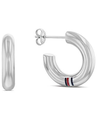 Tommy Hilfiger - Stylové ocelové kruhy Circles 2780948