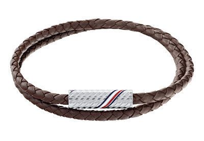 Tommy Hilfiger - Stylový dvojitý kožený náramek 2790468