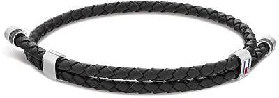 Tommy Hilfiger - Stylový kožený náramek TH2790224