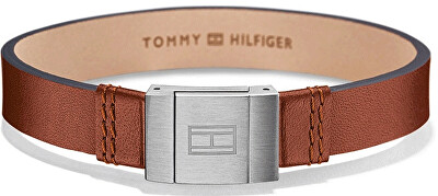 Tommy Hilfiger - Stylový náramek z hnědé kůže 2700949