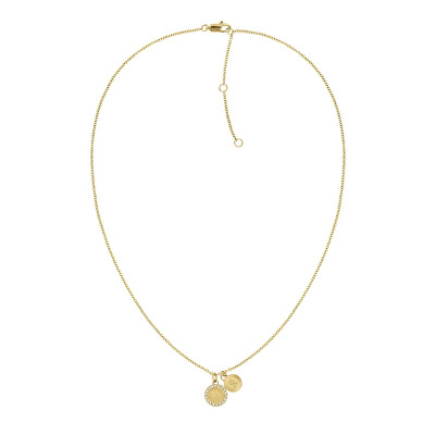Tommy Hilfiger - Stylový pozlacený náhrdelník s krystaly Mini Crystals 2780902