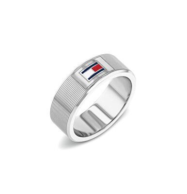 Tommy Hilfiger - Stylový prsten z oceli H-Link 2790685
