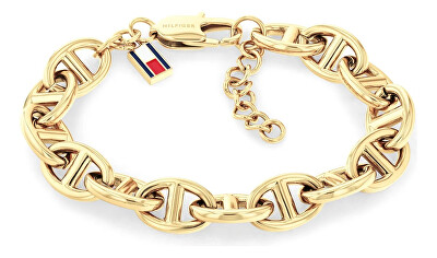 Tommy Hilfiger - Výrazný pozlátený náramok Marina 2781018