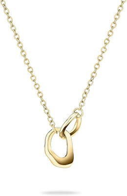 Tamaris - Elegantní pozlacený náhrdelník Organic Shapes TJ-0616-N-45