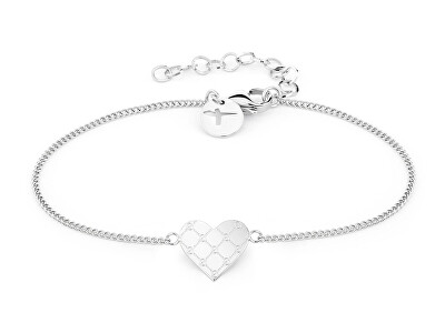 Tamaris - Slušivý ocelový náramek Logomania Heart TJ-0528-B-20