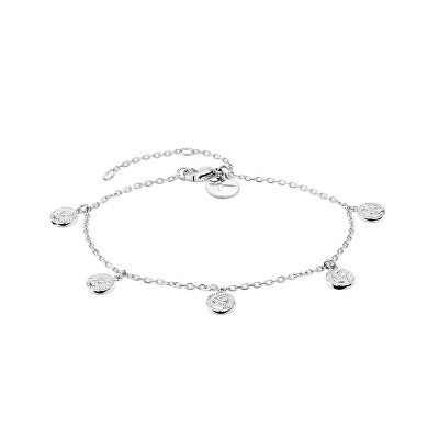Tamaris - Trendy ocelový náramek s přívěsky Coins TJ-0450-B-21