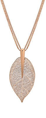 Troli - Bronzový náhrdelník s vavřínovým listem Laurel