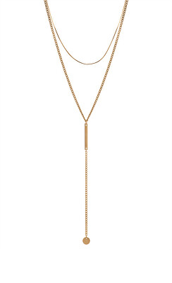 Troli - Elegantní pozlacený náhrdelník VGX1760G/RE