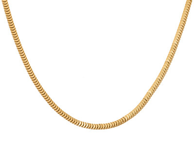 Troli - Elegantní pozlacený náhrdelník z oceli