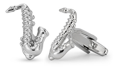 Troli - Hravé manžetové knoflíčky Saxofon sTO3650