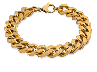 Troli - Masivní pozlacený náramek Pancer