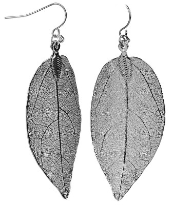 Troli - Měděné náušnice Vavřínové listy Laurel