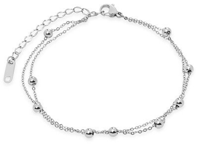 Troli - Moderní ocelový náramek Globe Silver
