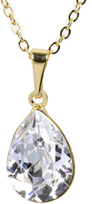 Levien - Elegantní dámský náhrdelník Pear Crystal
