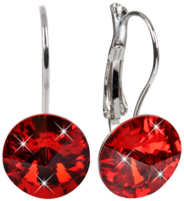 Levien - Elegantní náušnice Rivoli Light Siam