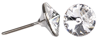 Levien - Jemné peckové náušnice Rivoli Crystal