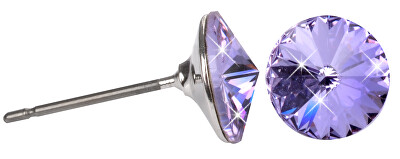 Levien - Jemné peckové náušnice Rivoli Violet