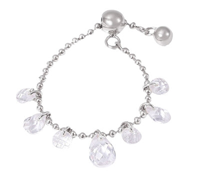 Troli - Třpytivý řetízkový prsten z oceli