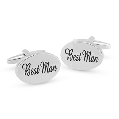 Troli - Půvabné manžetové knoflíčky Best Man KS-177