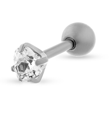 Troli - Půvabný titanový piercing se srdíčkem VSE6015S-PET
