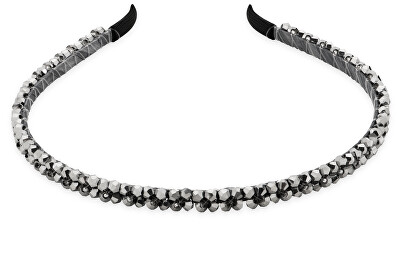 Troli - Stylová antracitová čelenka do vlasů