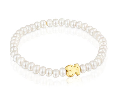Tous - Perlový náramek s medvídkem ze zlata 1000160100