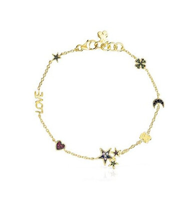 Tous - Dámský pozlacený náramek se symboly Teddy Bear 1003417000