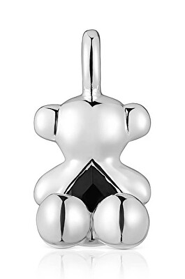 Tous - Ikonický stříbrný přívěsek s onyxem Medvídek Bold Bear 1004023700
