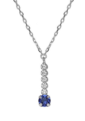 Victoria Cruz - Elegantní stříbrný náhrdelník s krystaly Shine A4668-08HG