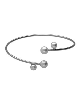 Victoria Cruz - Krásný stříbrný náramek s perlami Sera A5556-00HP