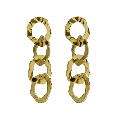 Victoria Cruz - Módní pozlacené visací náušnice Essence A4631-DT