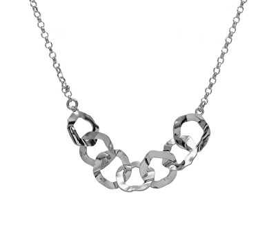 Victoria Cruz - Stylový stříbrný náhrdelník pro ženy Essence A4630-HG