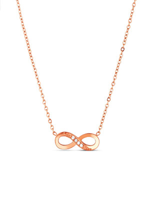 Vuch - Dámský náhrdelník Nekonečno Enso Rose Gold