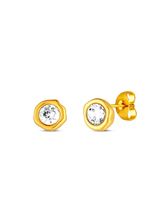 Vuch - Designové pozlacené náušnice Ellin Gold