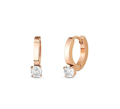 Vuch - Kruhové náušnice Manilla Rose Gold