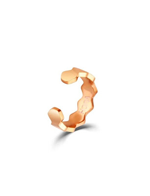 Vuch - Minimalistická single ocelová záušnice Vira Rose Gold