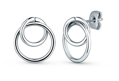 Vuch - Minimalistické ocelové náušnice Kista Silver