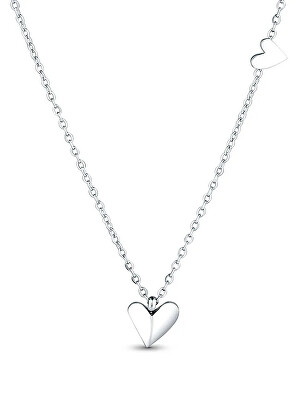 Vuch - Dámský ocelový náhrdelník se srdíčky Migalla Silver