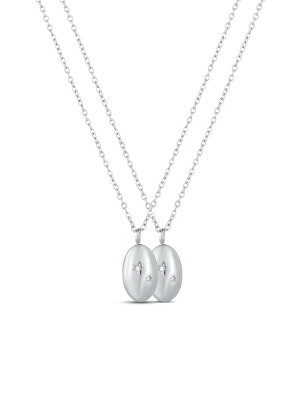 Vuch - Set párových náhrdelníků Auremi Silver (2 náhrdelníky)