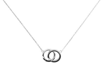 Vuch - Stylový ocelový náhrdelník s kroužky Silver Laima