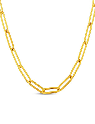 Vuch - Výrazný ocelový náhrdelník Elar Gold