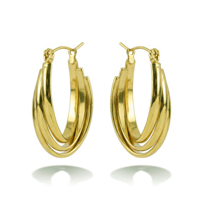 Victoria Walls - Fashion pozlacené náušnice Xavielle Gold VWE260749G