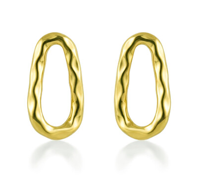 Victoria Walls - Moderní pozlacené náušnice Lurelia Gold VWE260774G