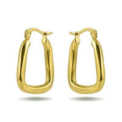 Victoria Walls - Oválné pozlacené náušnice Zyrelia Gold VWE260595G