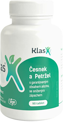 Klas - Česnek a petržel 90 tablet