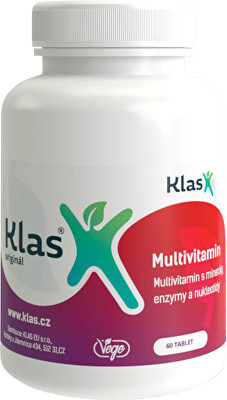 Klas - Multivitamíny plus minerály a enzymy 60 tablet
