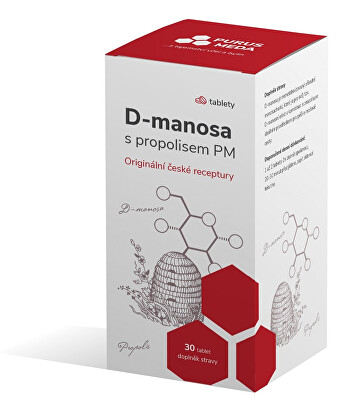 Purus Meda - PM D-Manosa s propolisem 30 tablet
