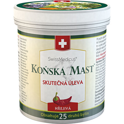 Herbamedicus - Koňská mast hřejivá 250 ml