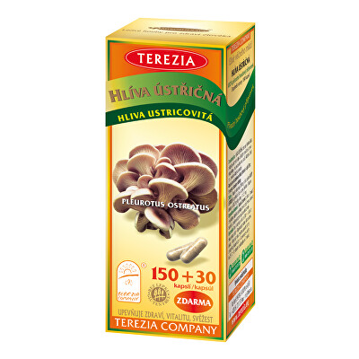 Terezia Company - Hlíva ústřičná 150 kapslí + 30 kapslí ZDARMA